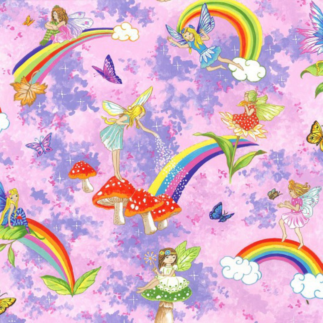 Pretty Pink Fairy/Rainbows Please image 0